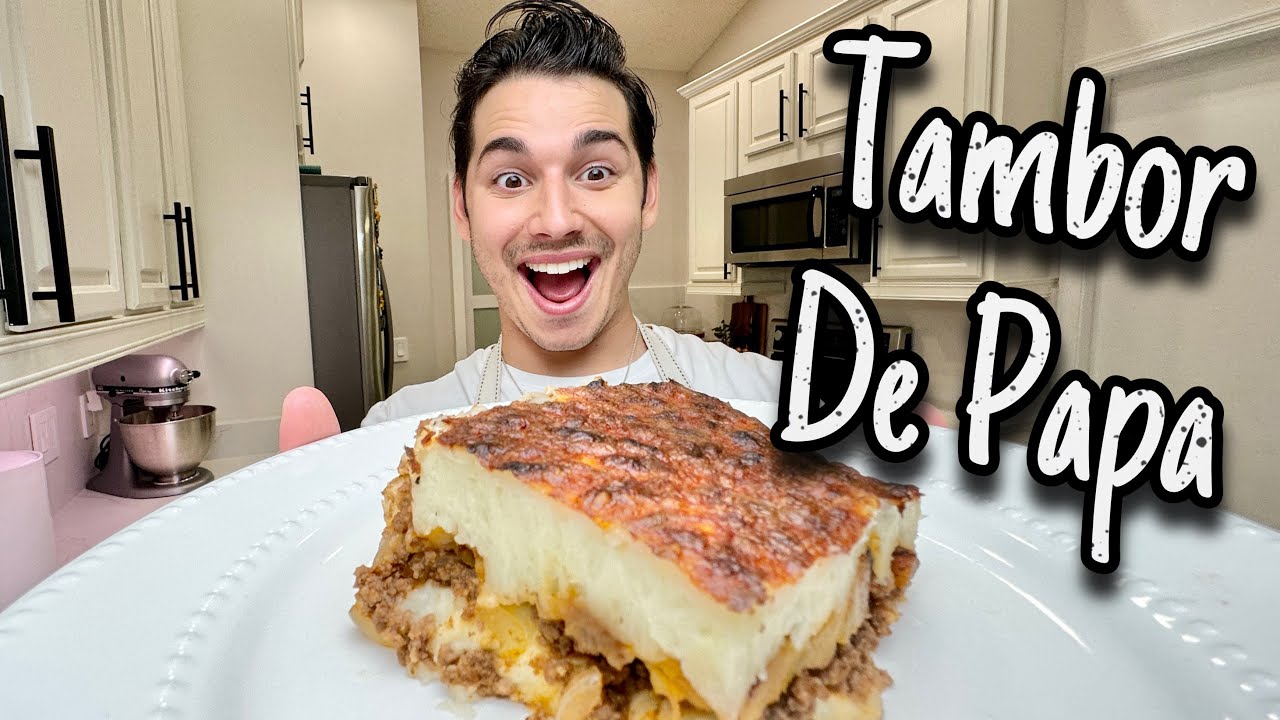 Tambor de Papa Cubano- Gio en la Cocina- Recetas Cubanas