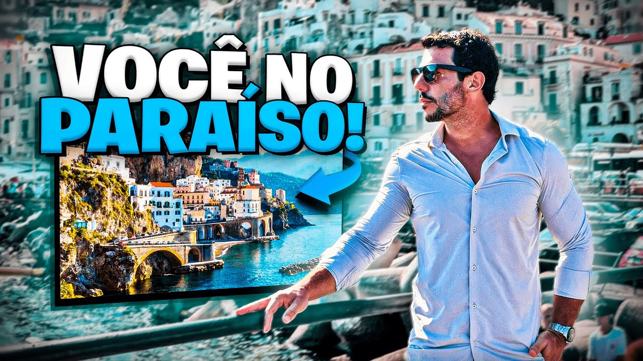 VIAGEM DOS SONHOS NA COSTA AMALFITANA! VOCÊ PODE ESTAR AQUI NA PRÓXIMA! 🌊