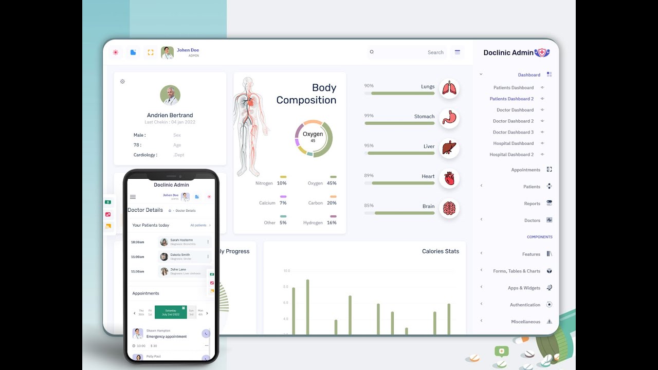 Simplify Online Patient Management with an Advanced Hospital Dashboard