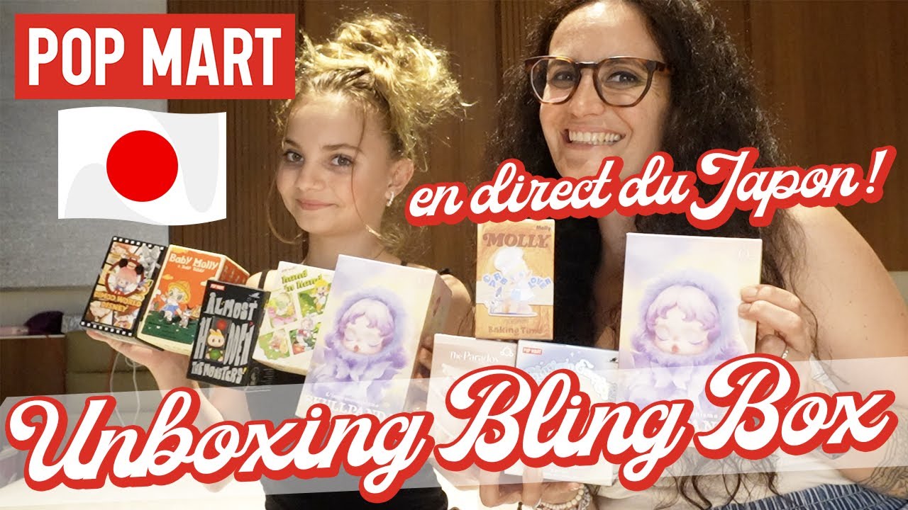 [NYCYLA UNBOXING] ON OUVRE NOS BLIND BOX DE POP MART TOKYO 🇯🇵