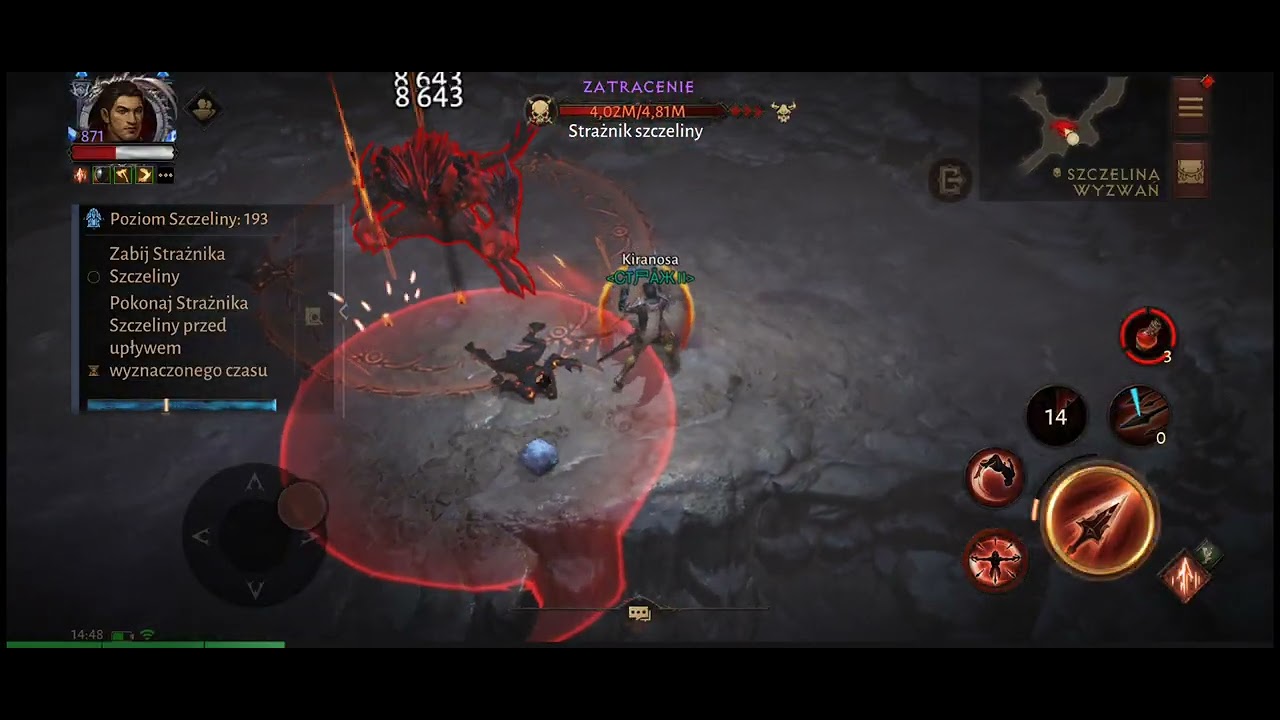 Diablo Immortal  rush Kiranosa na luzie.
