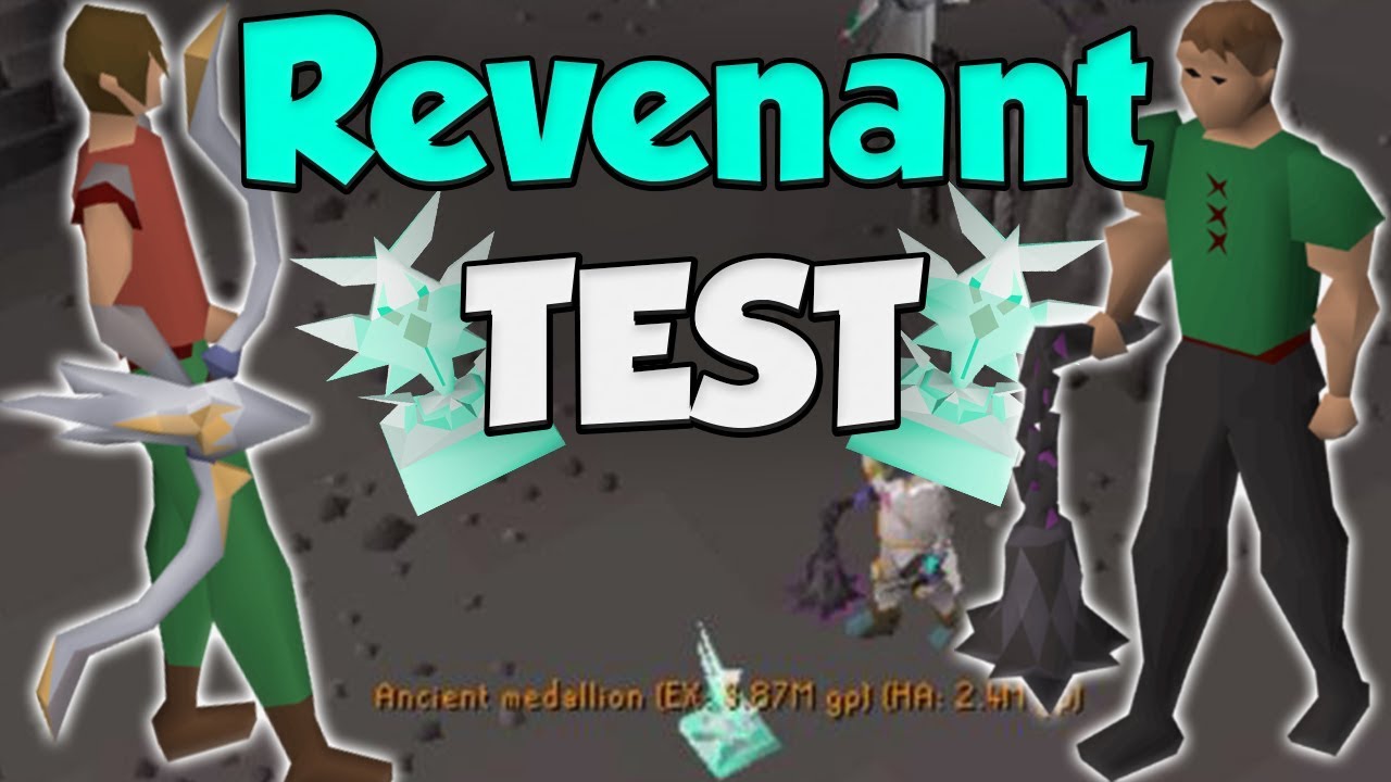 Revenants Testing Craw's Bow VS Viggora's Chainmace [OSRS]