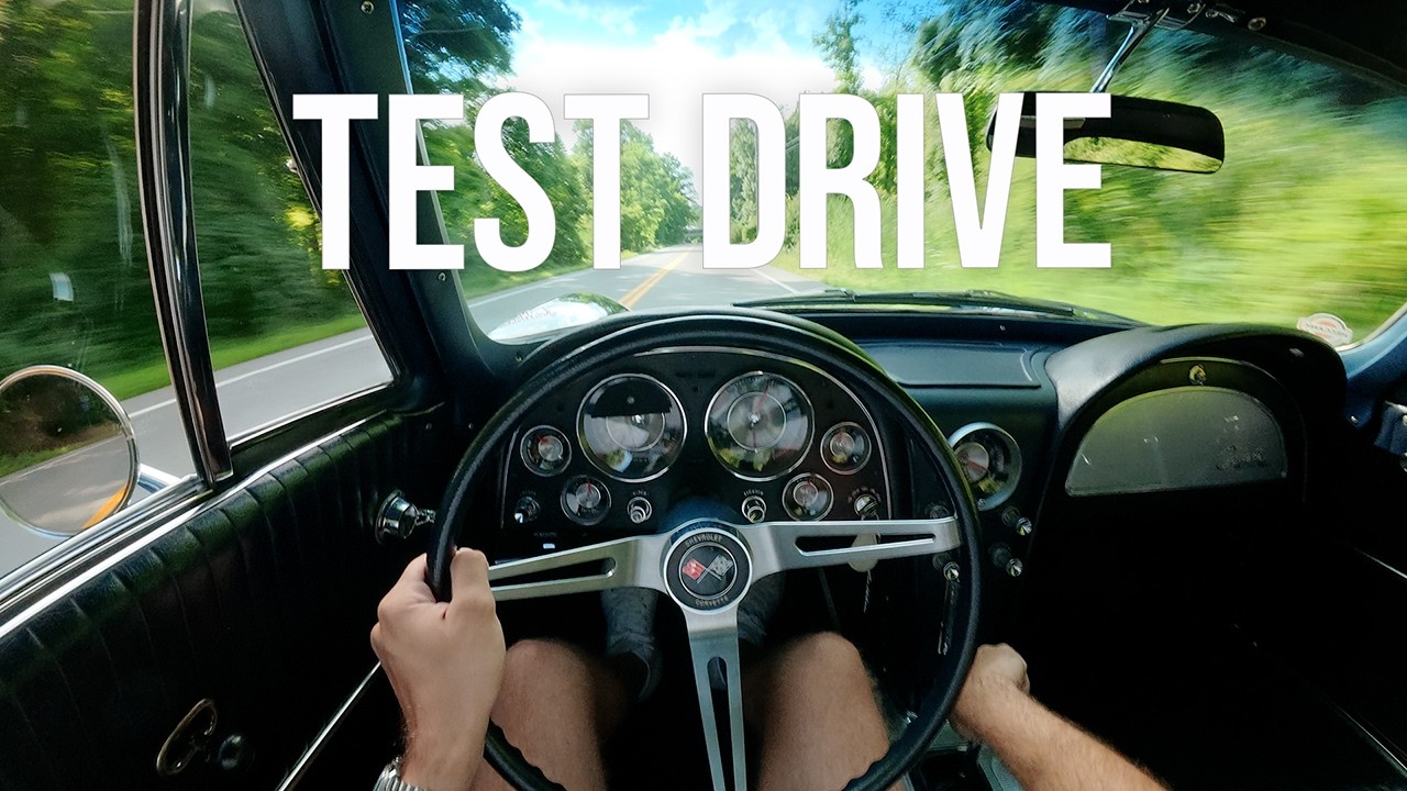 1963 Chevrolet Corvette Coupe | POV Test Drive