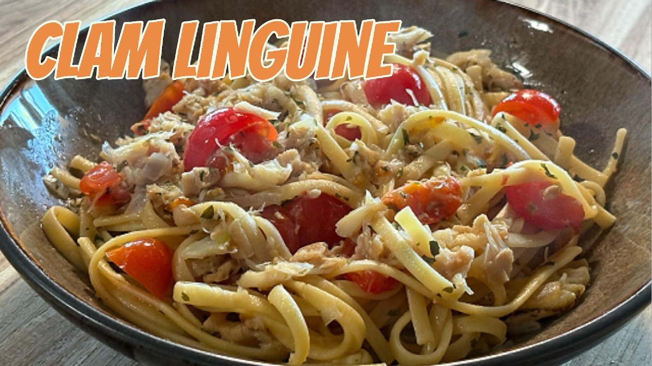 Clam Linguine the easy way
