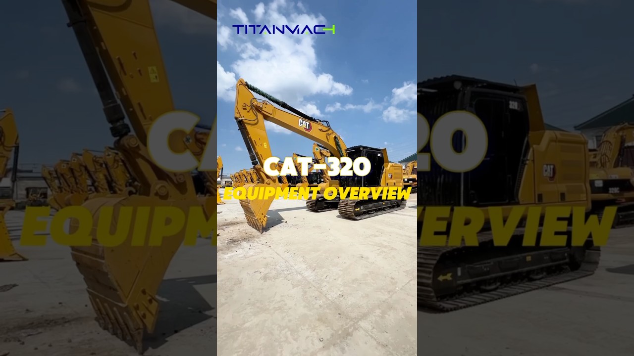 Introducing the CAT 320 Hydraulic Excavator &mdash; built to boost efficiency #usedexcavator