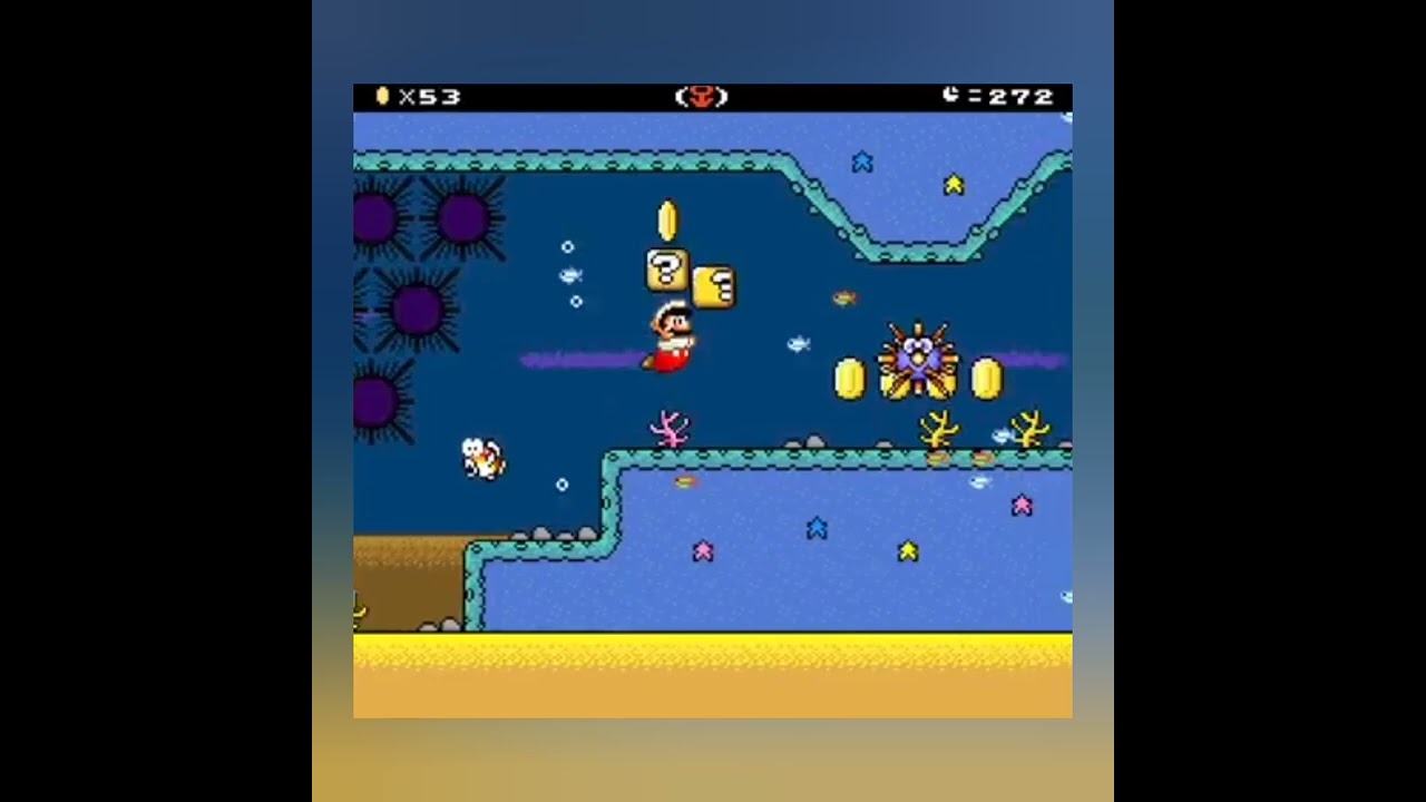 SMW Custom Music Track 433 - (Wario Land 2 - Underwater Tunnels)