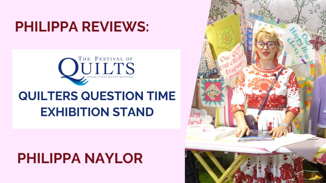 Quilters Question Time at the Festival of Quilts 2024