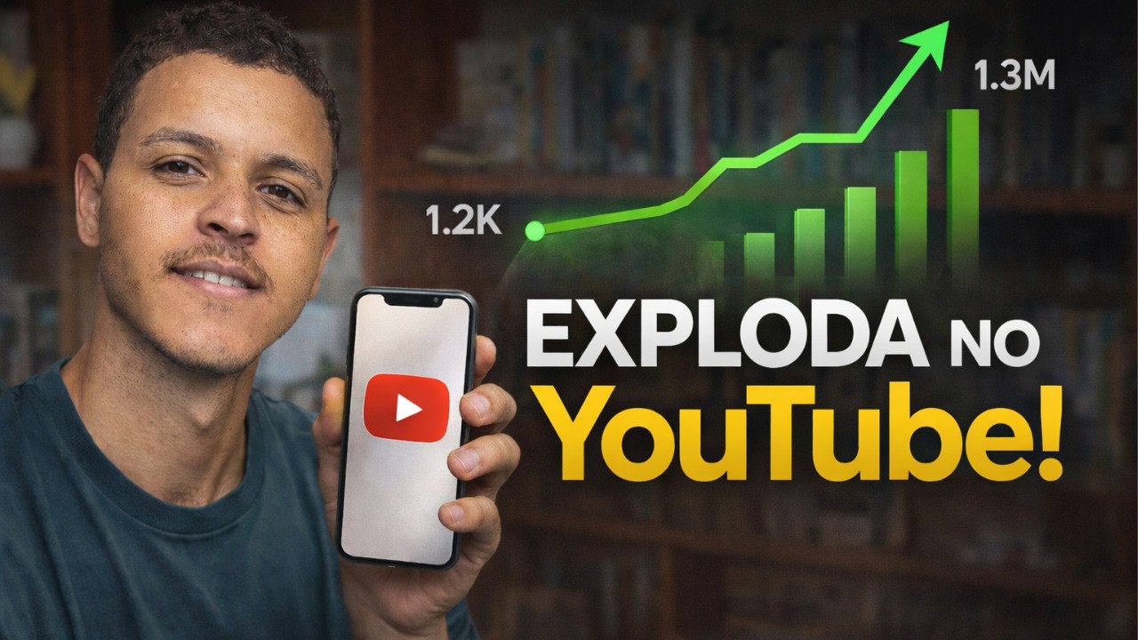 COMO CRESCER NO YOUTUBE EM 2026 (ESTRATEGIA QUE FUNCIONA)