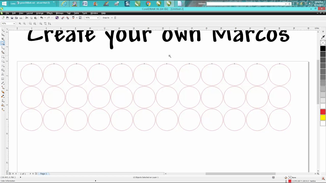 Corel Draw Tips & Tricks Macros for fun and maybe more