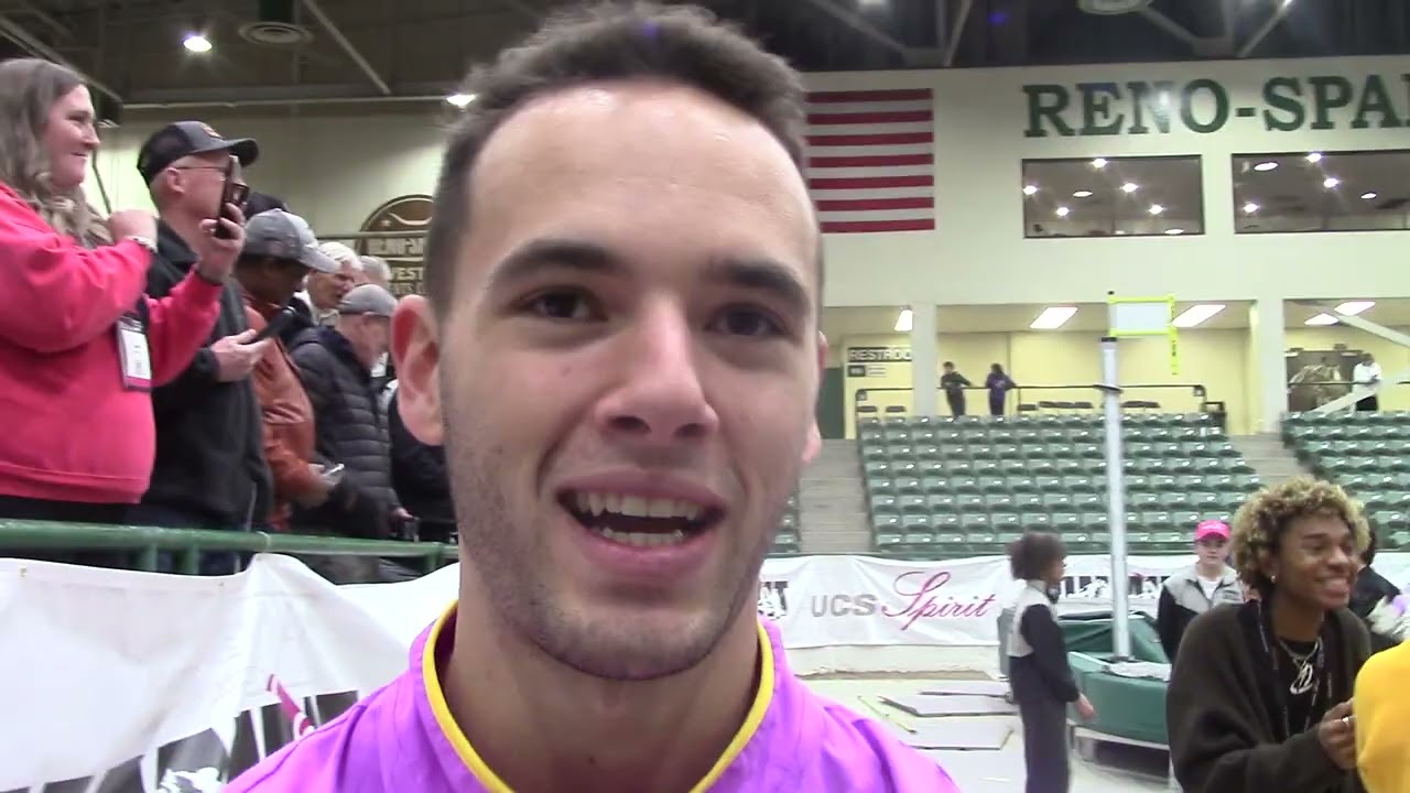 KC Lightfoot 2nd Place Men's Elite Competition at UCS Spirit National Pole Vault Summit