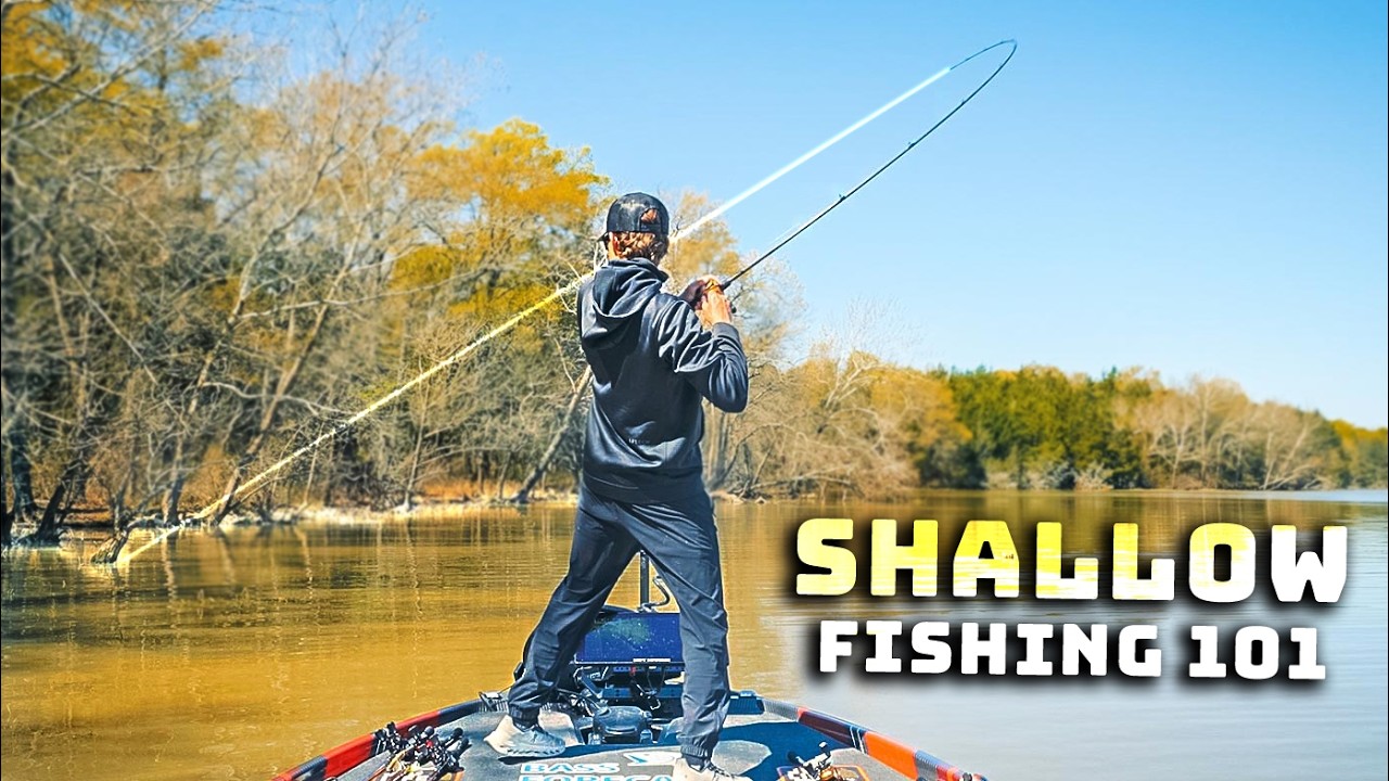 Весенняя ловля окуня на мелководье: разгром! (Без прицела)