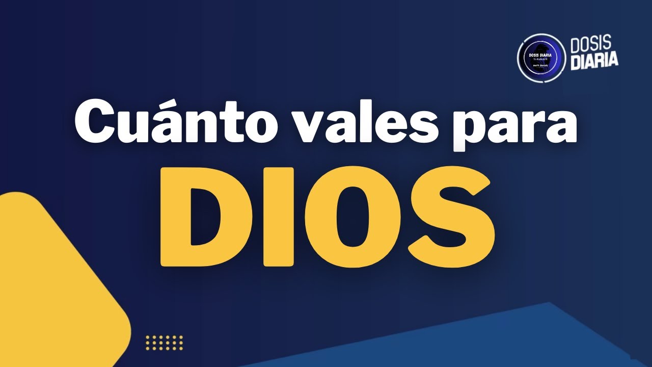 Dosis Diaria Roka - Cu&aacute;nto vales para Dios.