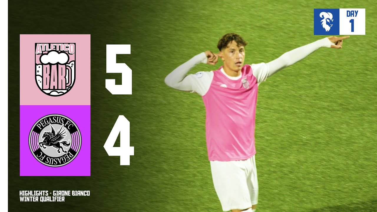 Un grande FRATINO trascina alla vittoria SESPO: Atletico al Bar-Pegasus | GOA7 League Highlights