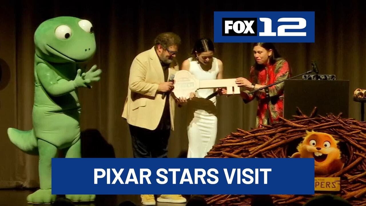 Disney Pixar stars visit Beaverton before release of film set in fictional version of city