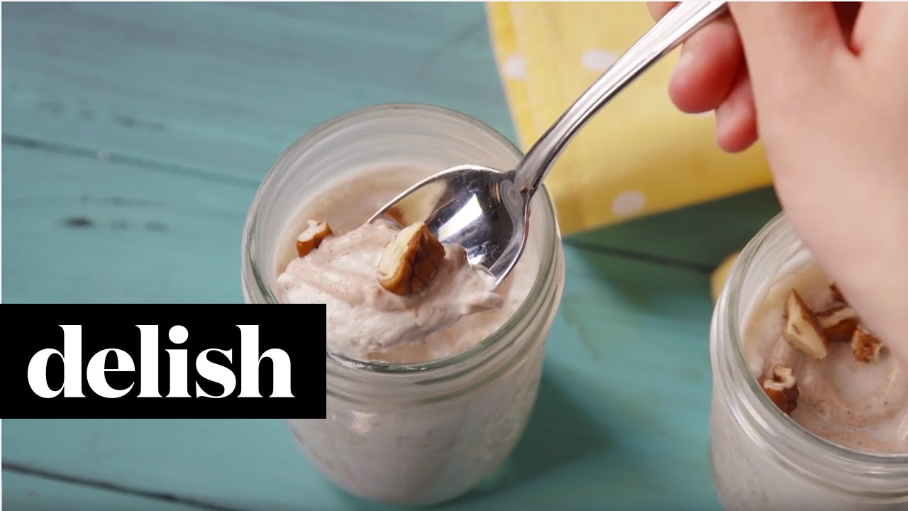 How To Make Cinnamon Roll Overnight Oats | Delish