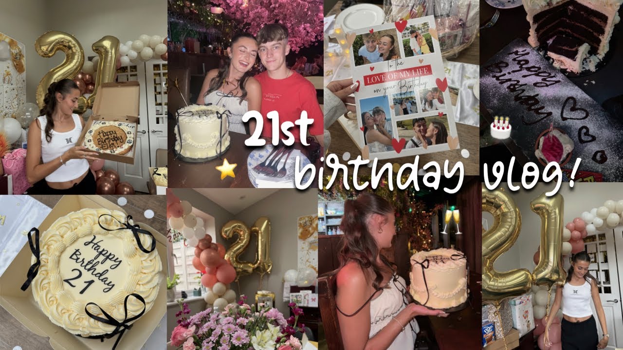 My 21st BIRTHDAY Vlog! | Bowling, Food, Family! ⭐️🥂🎂