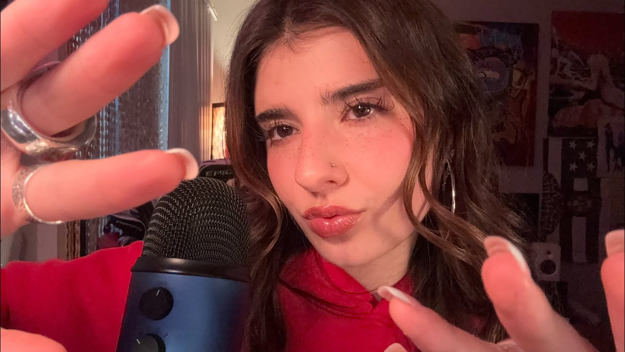 [ASMR] Mouth Sounds, Inaudible Whispering, Hand Movements (Joel’s Custom) 