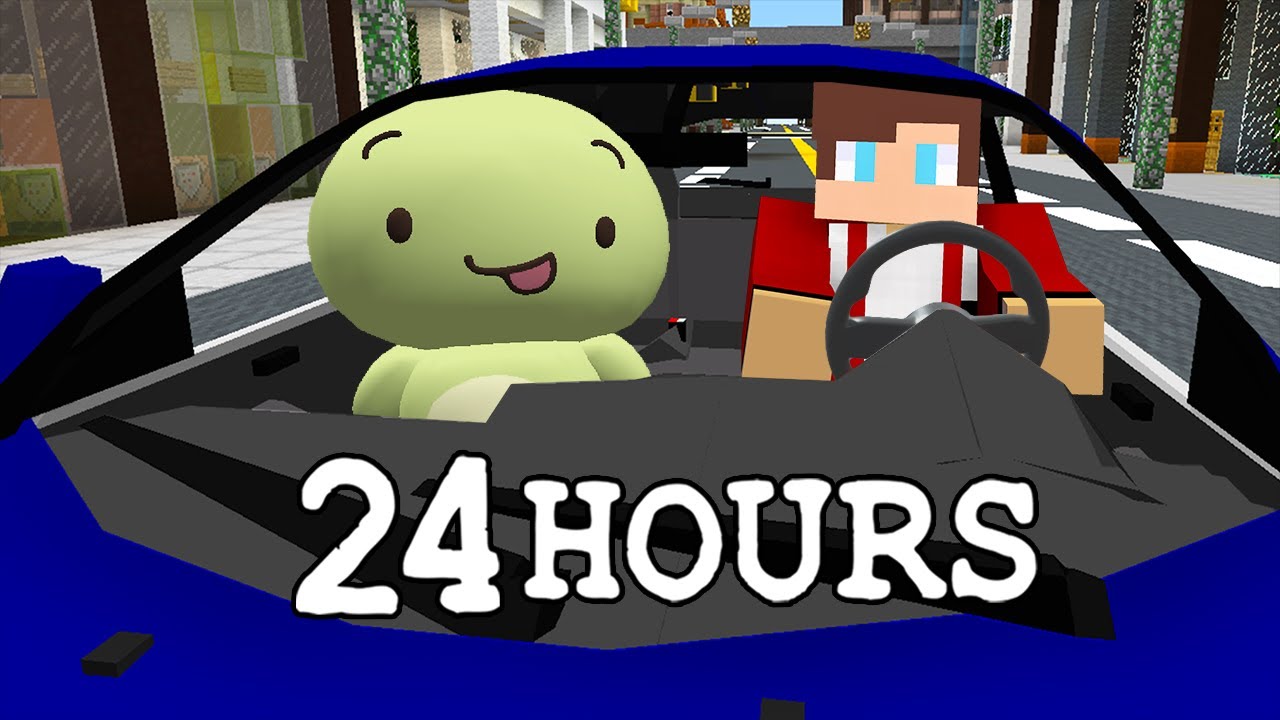 ２４時間 車の中だけチャレンジ【まいくら・マインクラフト】