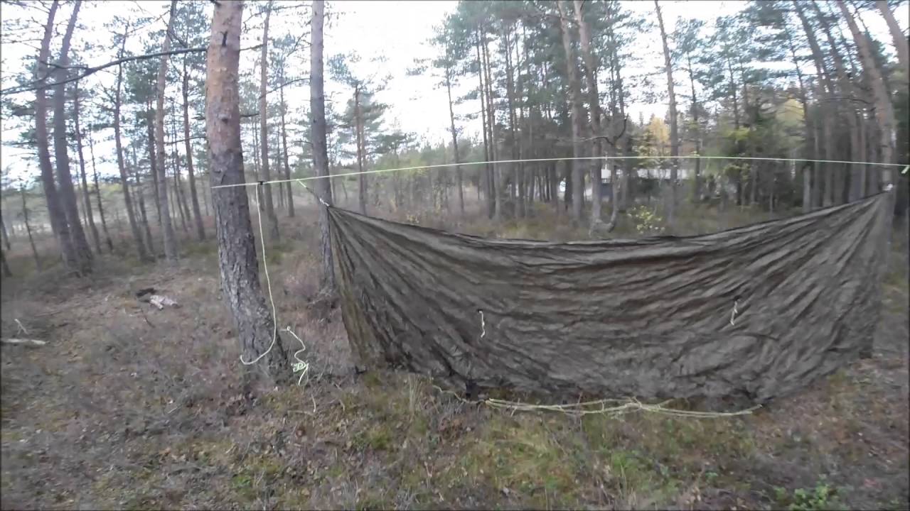 My Warbonnet Superfly Setup w/ Tarp Pole Mod (English subtitles)
