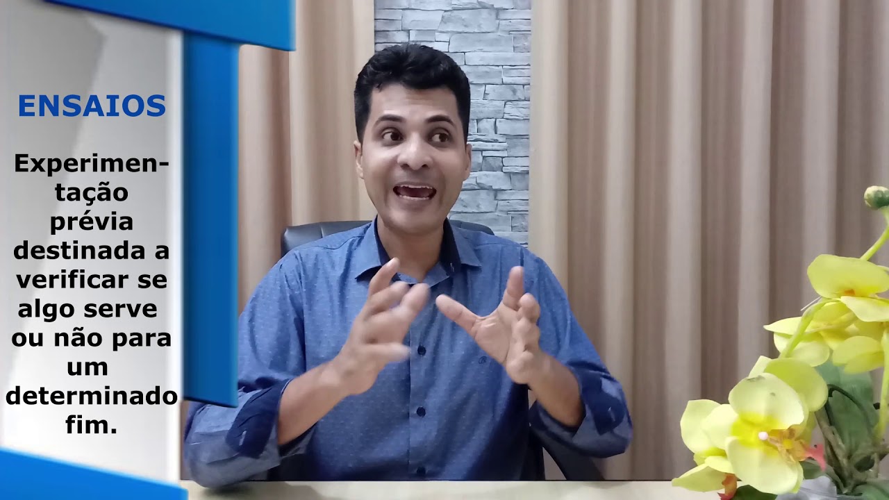 01 - ENSAIO. O QUE É ISSO? - SÉRIE ENSAIOS EXCELENTES