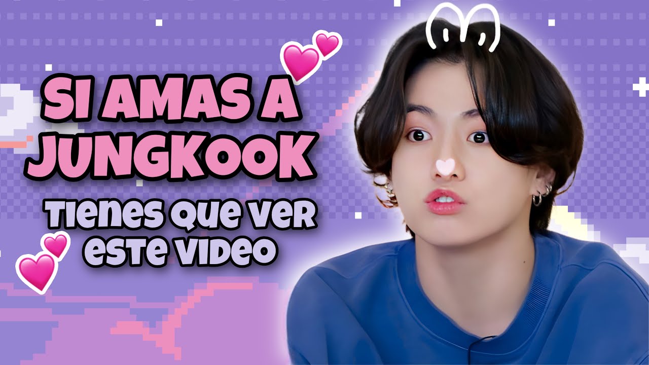 Jungkook siendo JUNGKOOK 🥹💜 Si amas a KOOKIE tienes que ver este video 🥺💖