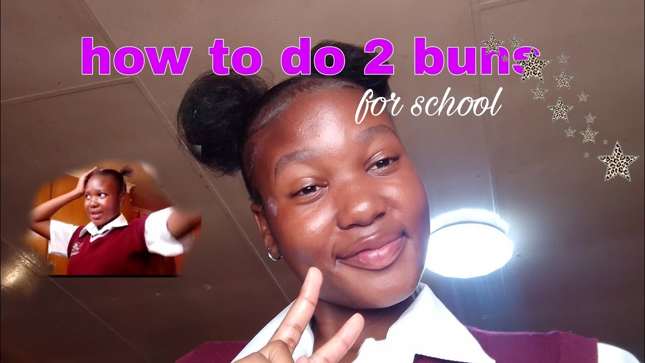 How to do two buns/yap/grwm
