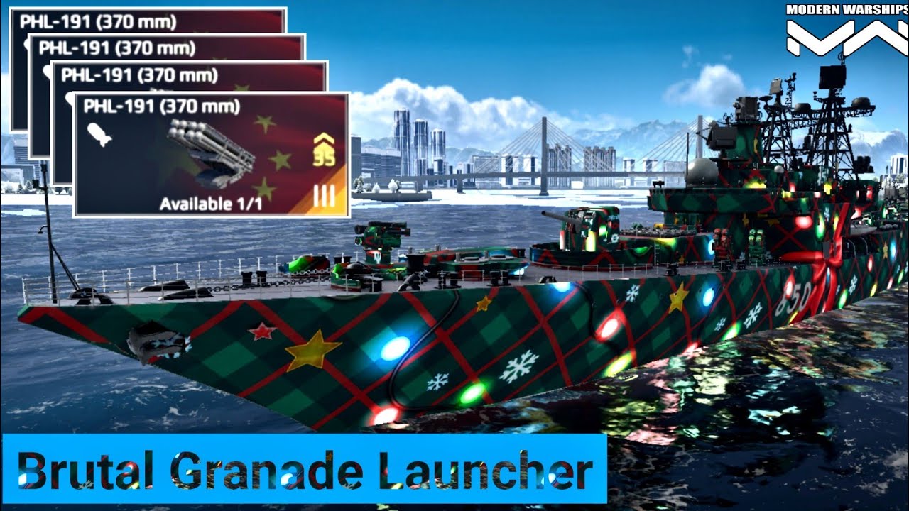 Chabanenko With PHL-191 Granade Launcher Gameplay Modern Warship 