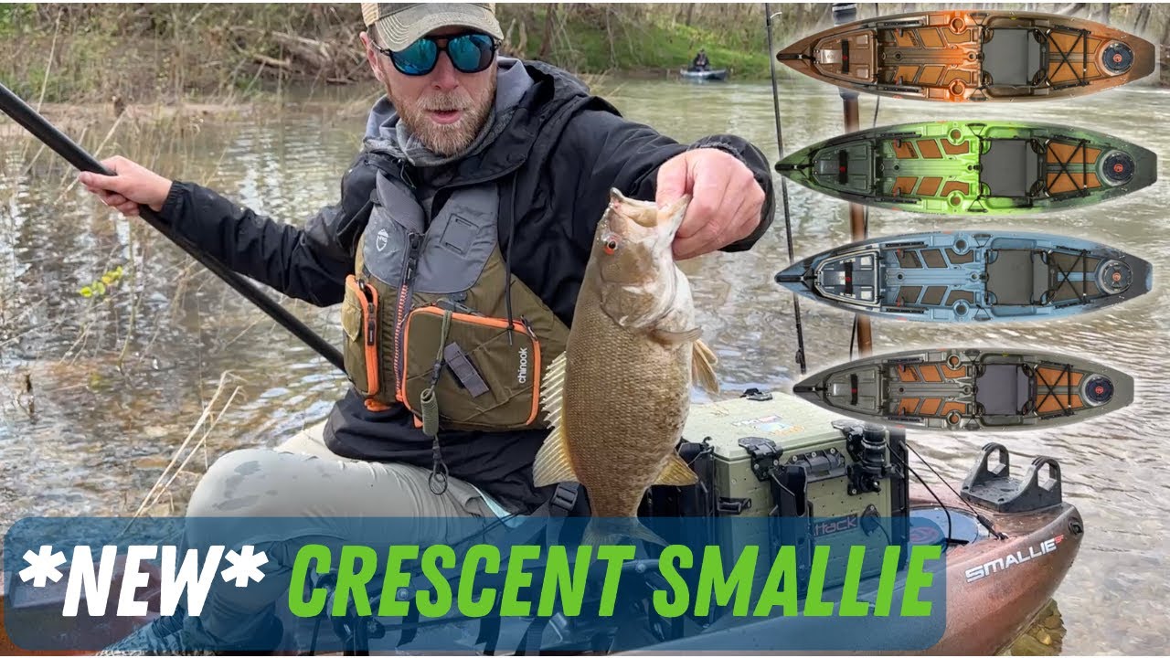 *ALL NEW* Crescent Smallie Fishing Kayak