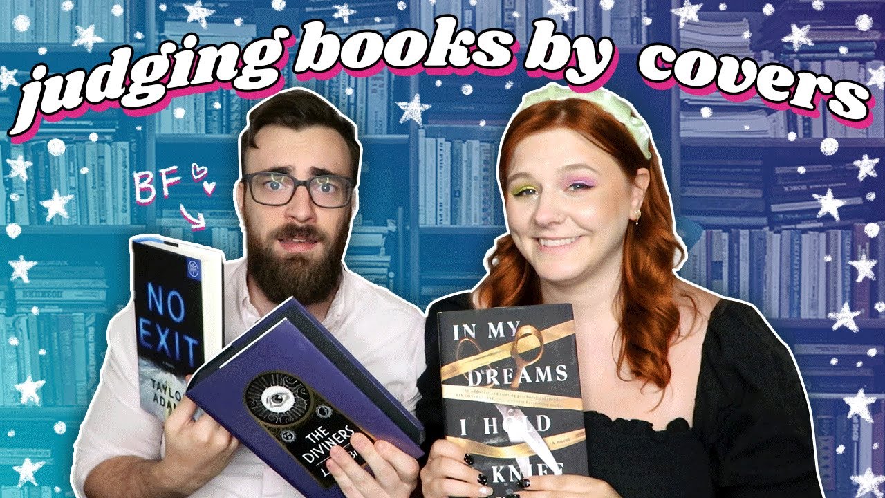 boyfriend guesses the plot of books 📘 judging books by their covers