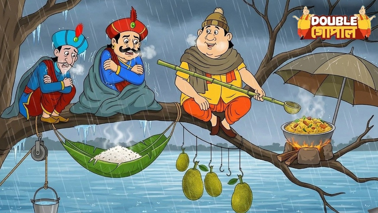 গাছে চুলা, নিচে বন্যা! গোপাল ভাঁড়ের মজার গল্প | Gopal Bhar | গোপাল ভর | New Episode 2026