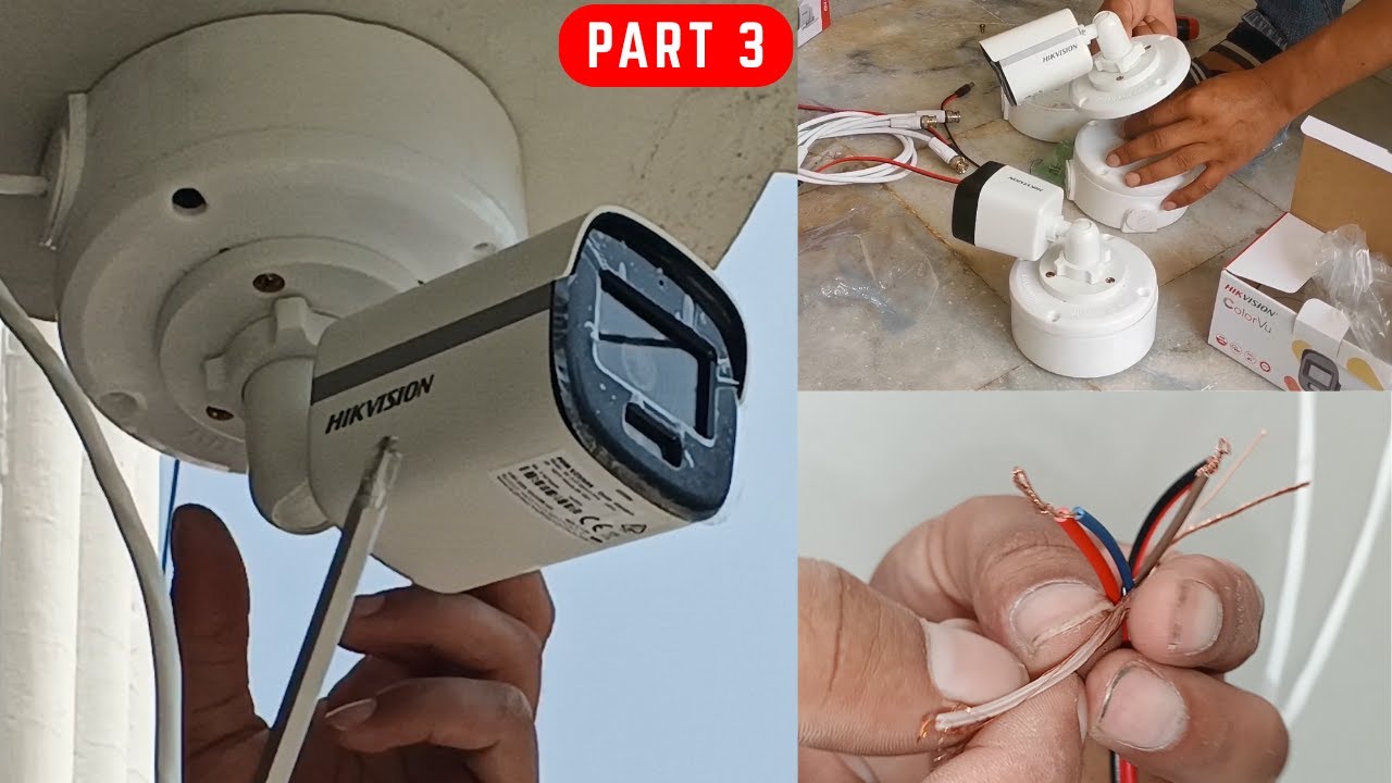 How to Install CCTV Camera System | Hikvision & Dahua Complete Setup Tutorial (Part 3) #hikvision