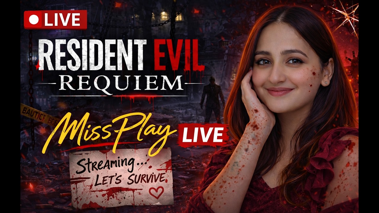 Resident Evil 9: REQUIEM LIVE 🔴 | RPD Nightmare Begins… Let’s Survive together! (RE9 Gameplay)