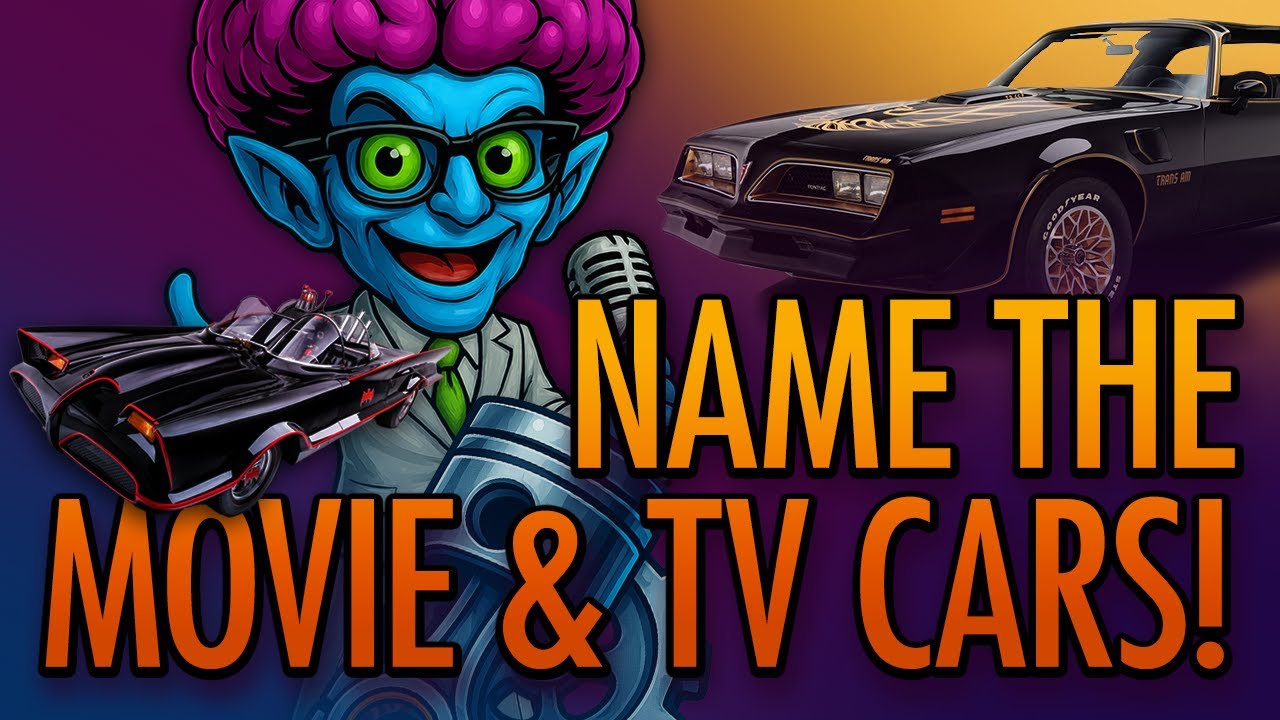 Can You Name Iconic Vehicles From Movies & TV? - Bet You Won't Know Them All