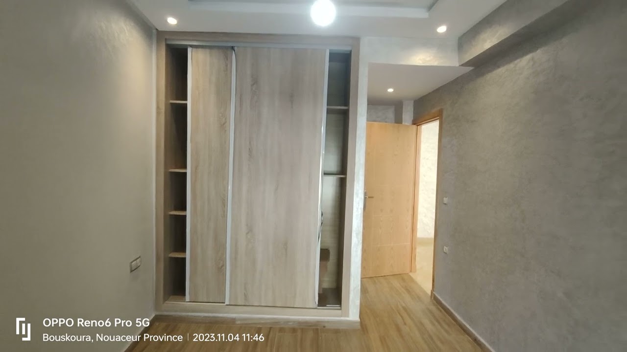 الى مدينة بوسكورة شقق ممتازة للبيع مساحة 80 متر ثمن جد مناسب 0606055310