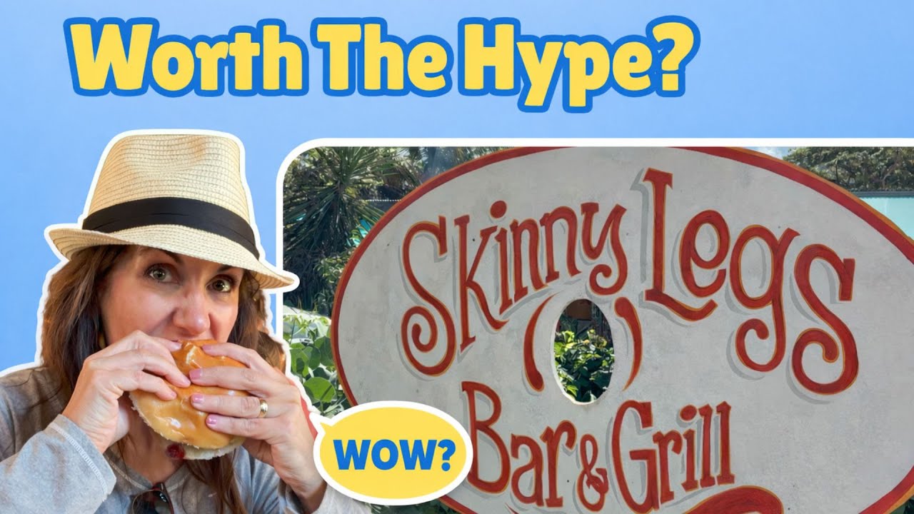 Обзор ресторана St. John Skinny Legs Bar & Grill — обязательно посетите! #stjohnusvi #restaurantr...