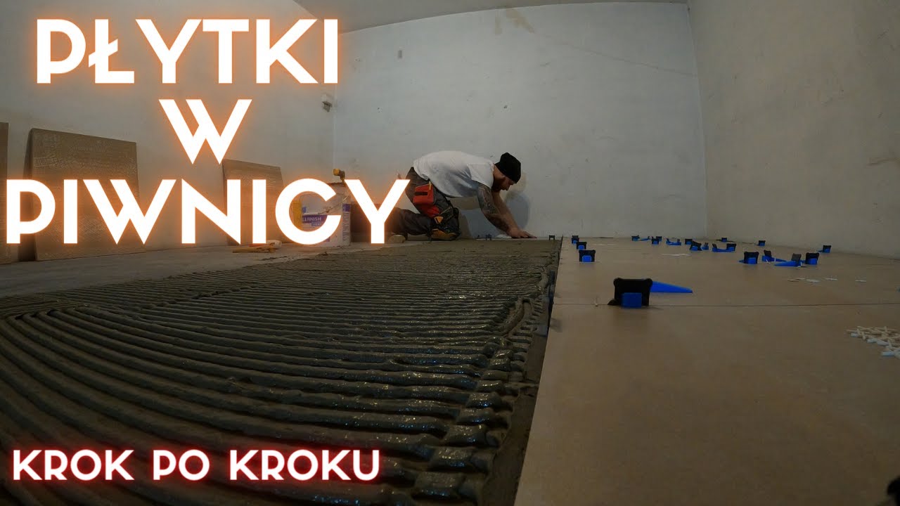 Płytki w piwnicy-od czego zacząć, jak rozmierzyć płytki, na co zwrócić uwagę.