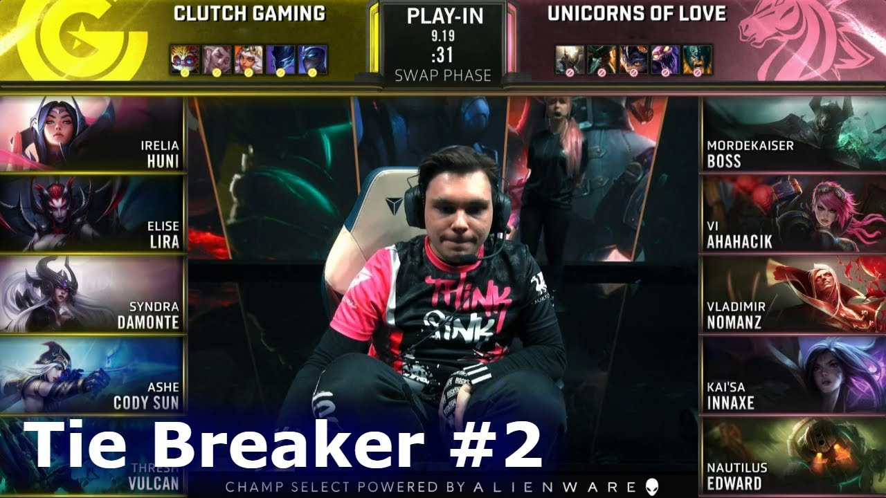CG vs UOL - Tie Breaker | Day 3 Play-In Stage S9 LoL Worlds 2019 | Clutch Gaming vs Unicorns of Love