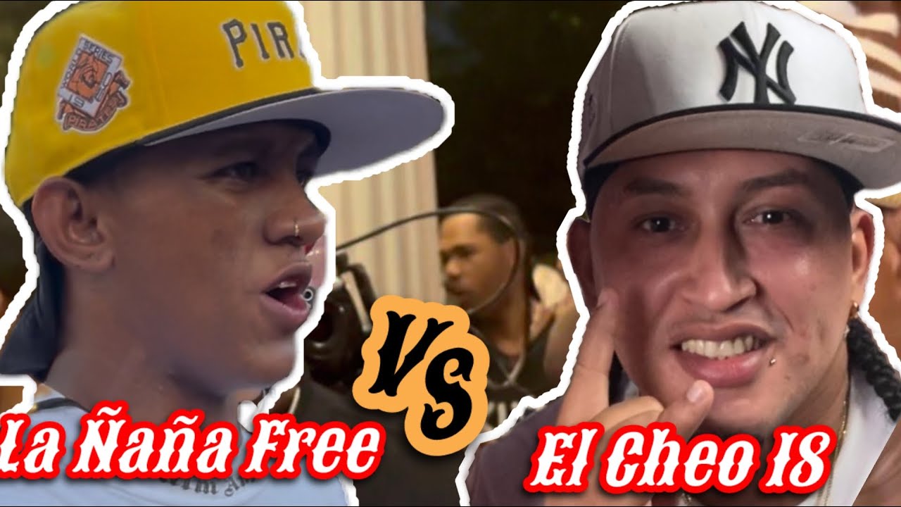 El Cheo 18 VS La ñaña free - Uno es feo y el otro mas feo freestyle 2025