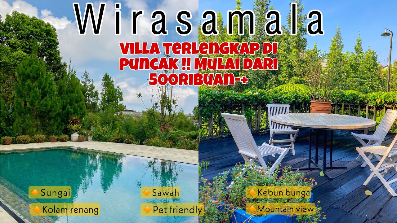 Villa wirasamala puncak | fasilitasnya lengkap bangett !! #villapuncak
