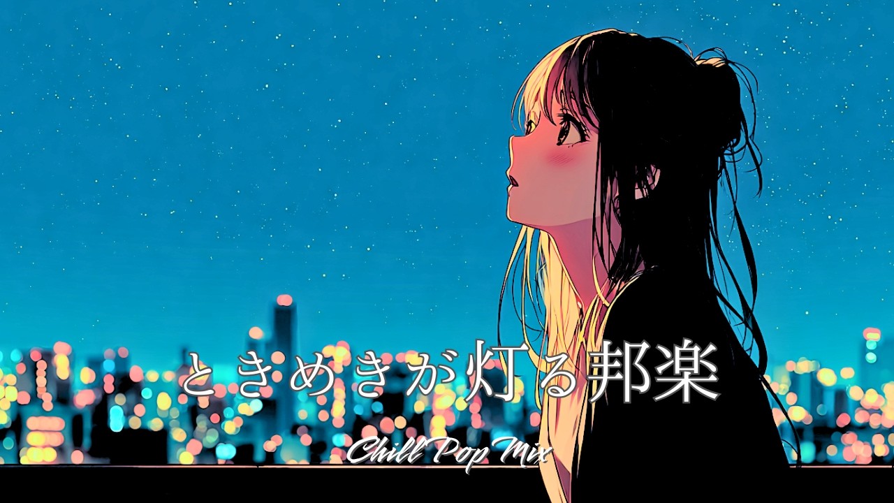 【邦楽playlist】“ドキドキが止まらない夜のチルポップ”Chill Playlist｜女性ボーカル｜チルタイム／リラックス／ストレス解消／作業用BGM／エモい曲