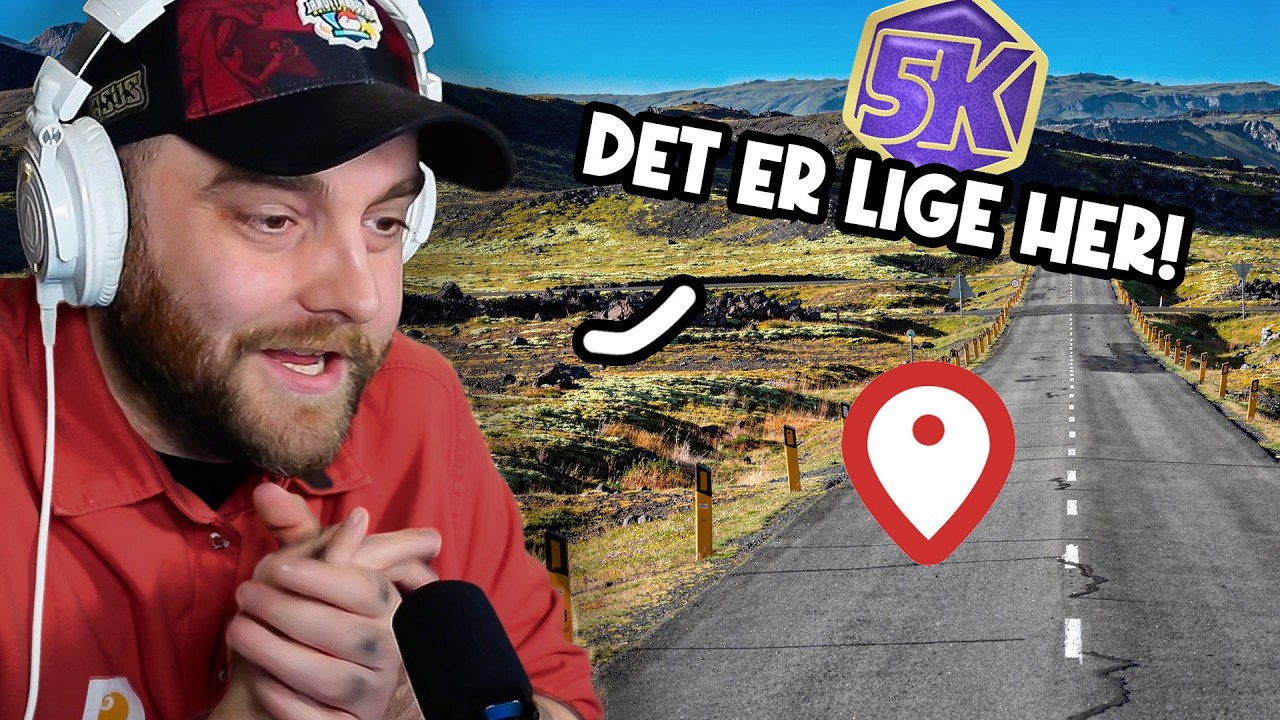 Finder den PRÆCISE vej på Island i GeuGuessr Duels!