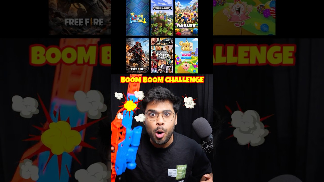 Boom Boom Challenge 💥 Game Edition 🤯