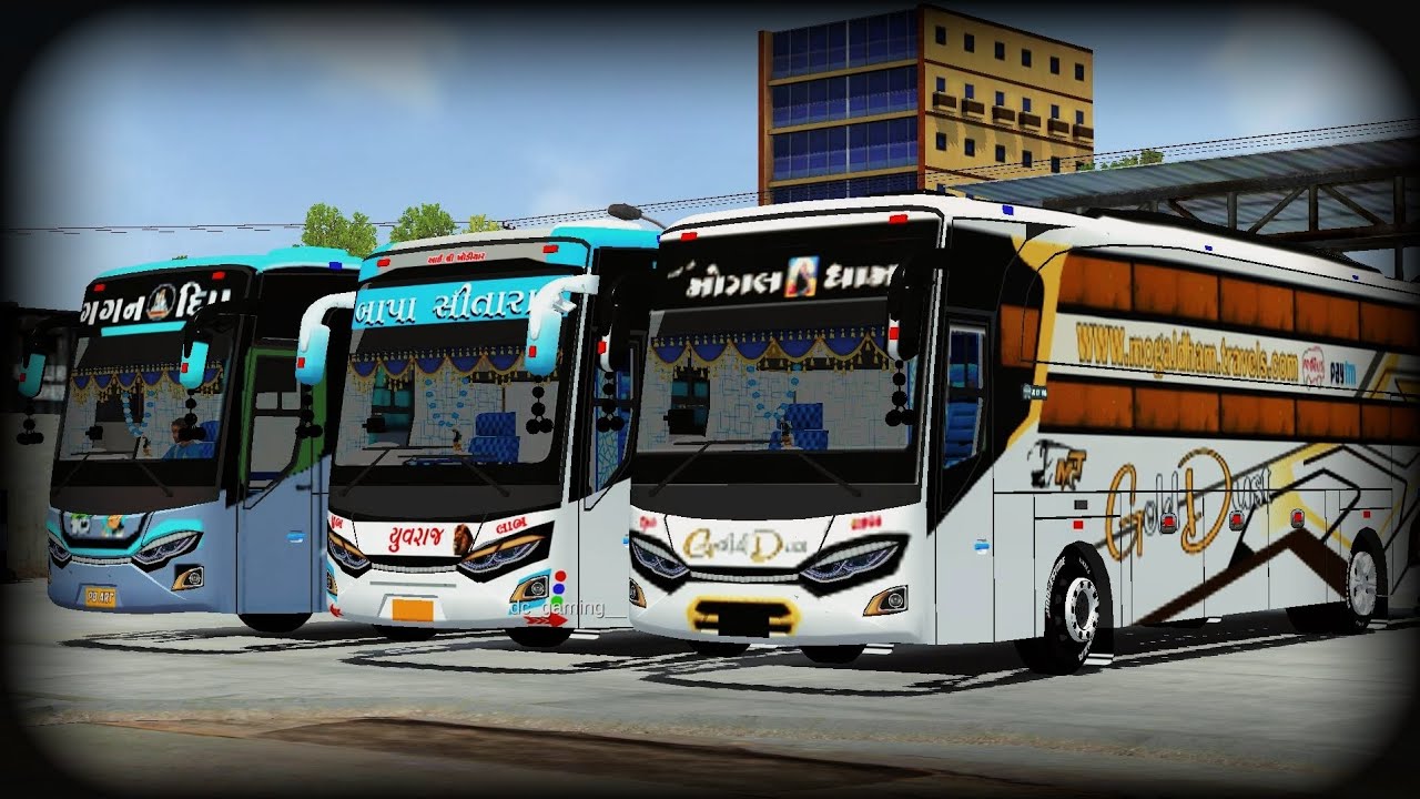 bus driving | mogal dham travels | gagandeep travels | new bapasitaram travels | gujarat bus livery
