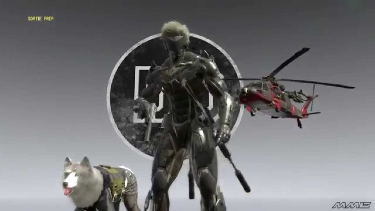 MGSV: TPP - RAIDEN Costume Gameplay