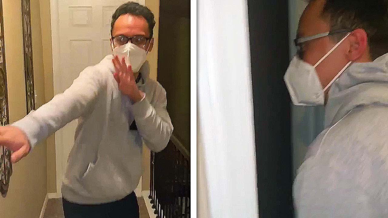SON CATCHES PARENTS IN THE ACT! (Reaction Caught On Film)