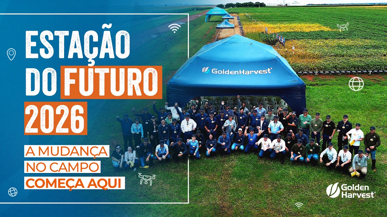 Estação do Futuro Golden: Tecnologia e genética para transformar a produtividade da soja