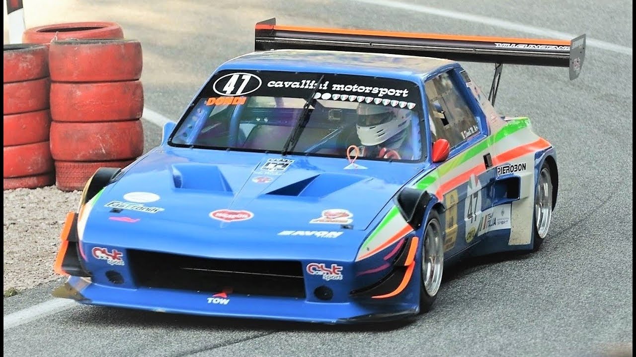 Crazy Onboard FIAT X1/9 Alfa Romeo || 320Hp/670Kg Monster - HillClimb Masters 2018