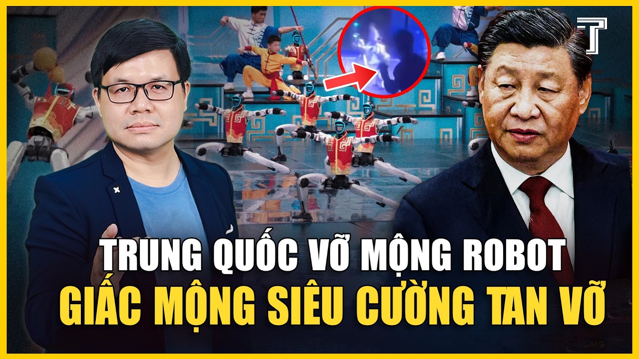VỠ MỘNG VỚI HUYỀN THOẠI ROBOT TRUNG QUỐC: MÀN KỊCH TUYÊN TRUYỀN CHE GIẤU NHỮNG TỬ HUYỆT