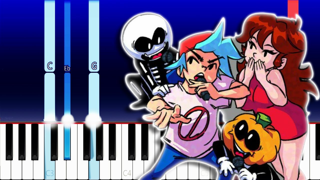 Dad Battle - Friday Night Funkin OST (Piano Tutorial)