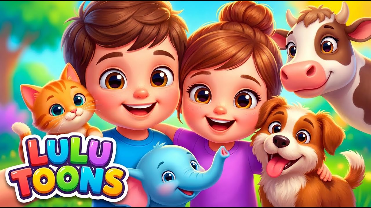 Five Senses Song with Safari Animals | Nursery Rhymes & Kids Songs #nurseryrhymes